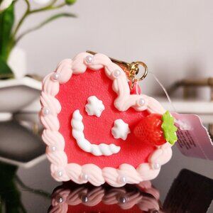 SOLD Bath Body Works PocketBac Sanitizer Holder Valentines Day Strawberry Cake